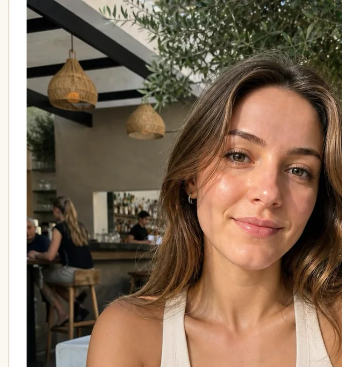 Generated cafe lifestyle photo example